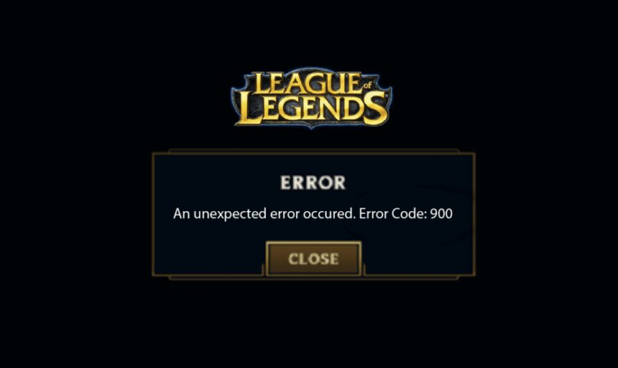 Napraw kod błędu League of Legends 900 w systemie Windows 10