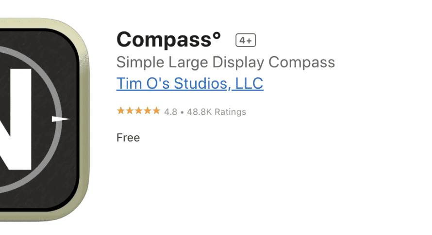 Najlepsza aplikacja kompasu 13 na Twój smartfon (iOS i Android)