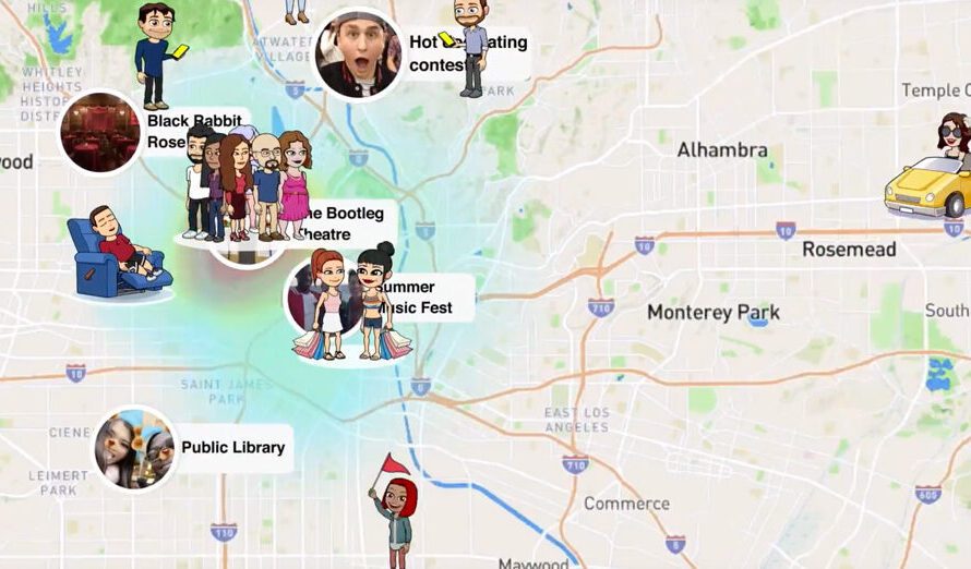 Snapchat – jak używać Snap Map, by zlokalizować swoich znajomych i zbudować nowe relacje?