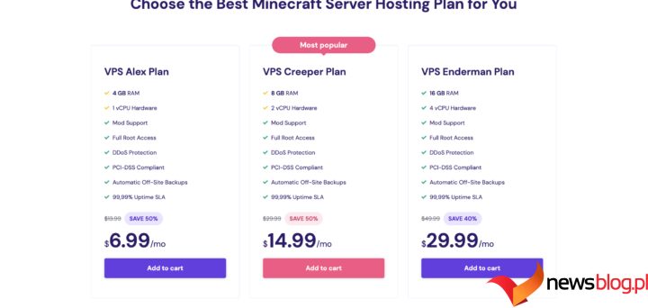 17 najlepszych usług hostingowych serwerów Minecraft dla każdego [2023]