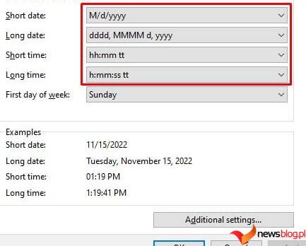 Jak zmienić format daty i godziny w systemie Windows