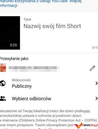 Jak publikować filmy i filmy Short w YouTube bez powiadamiania subskrybentów